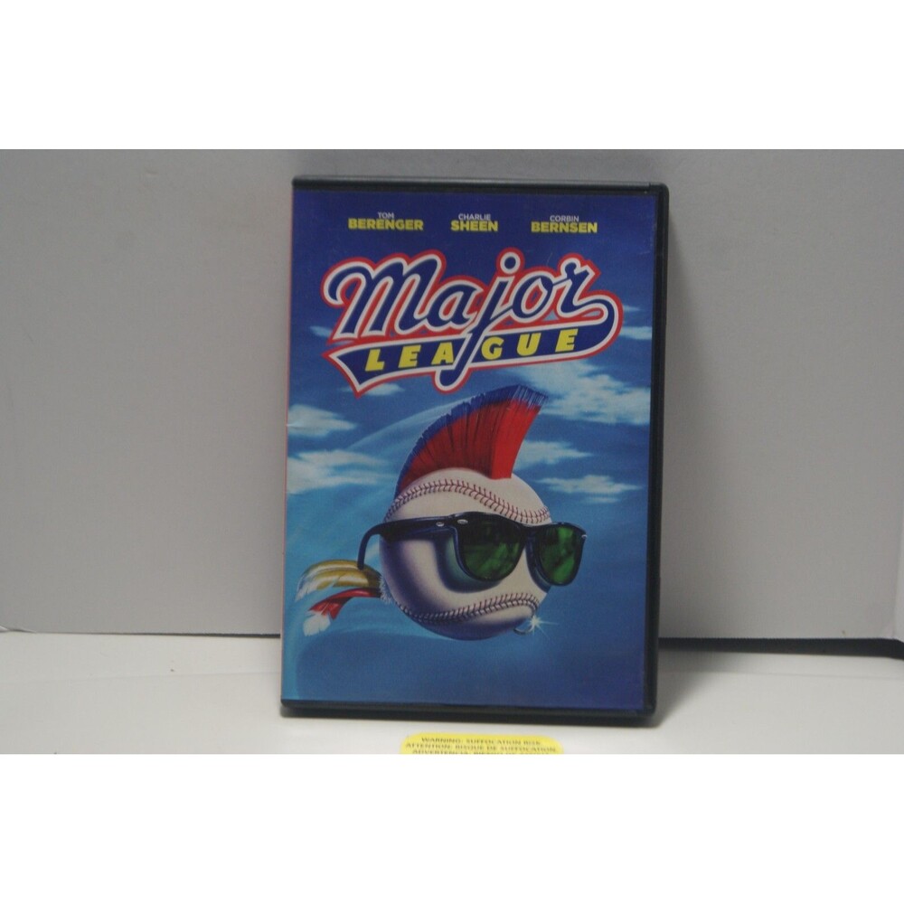 Major League (DVD, 1989) Charlie Sheen Baseball Wacky Comedy All Star Cast